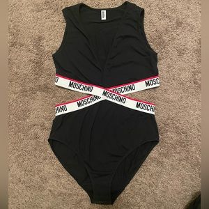 Moschino adjustable onesie